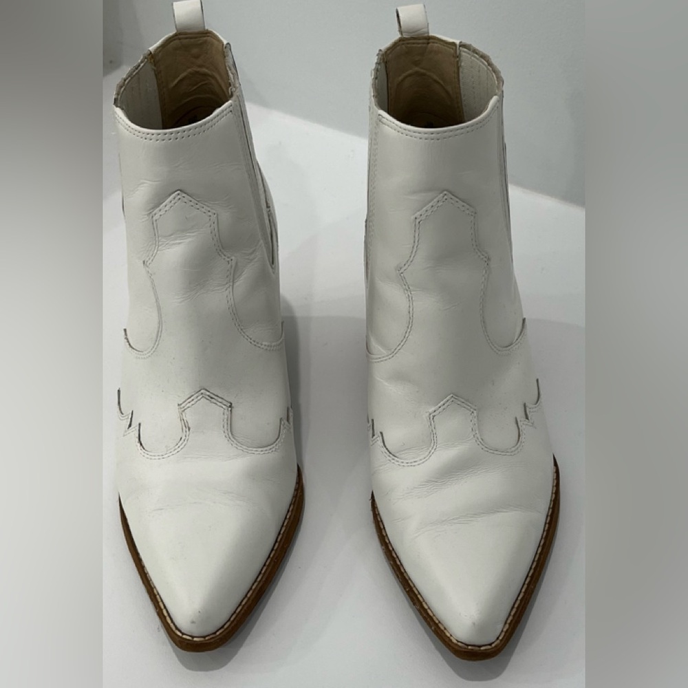 Sam Edelman Winona Western Booties, Size 8.5W